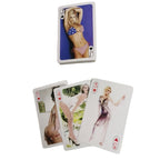 Jeu de 54 cartes à jouer sexy bikini - Idéal pour cadeaux entre amis, jeux de société, Texas Hold'em - Valeur collection et loisir - Emballage extérieur aléatoire, motifs variés