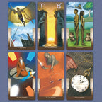 KEPNOY Tarot 78 Cartes - Jeu de Divination et Fête avec Art Mystique, Couleurs Variées - Cadeau Idéal pour Halloween, Thanksgiving ou Noël - Cartes de Haute Qualité