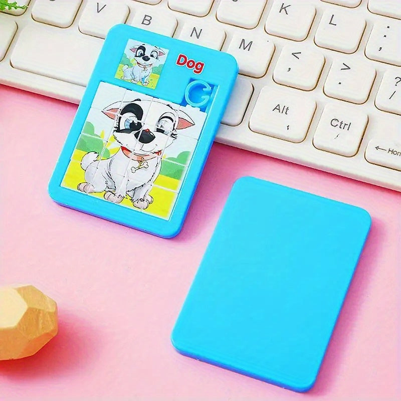 20 Puzzles Éducatifs en Plastique - Animaux Mignons et Cartoon - Cadeaux d'Anniversaire, Récompenses de Classe, Fêtes et Carnavals