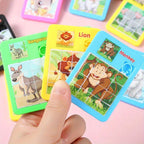 20 Puzzles Éducatifs en Plastique - Animaux Mignons et Cartoon - Cadeaux d'Anniversaire, Récompenses de Classe, Fêtes et Carnavals