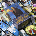 Tarot des Oppositions, jeu de cartes de fortune de taille standard à 78 cartes, jeu de société de divination pour Halloween, Thanksgiving, cadeau de Noël