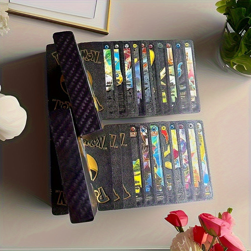 55pcs\u002F 1pc Carte PK\u002F M Collection Jeu de Cartes, Édition Standard, Matériau de Qualité, Meilleur Cadeau pour Collecteurs et Joueurs - Idéal pour Anniversaire en Famille