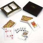 2 Decks BGC Cartes à jouer imperméables, PVC haute densité, Qualité supérieure, Jeu pour adultes, Matériau plastique, Boîte conteneur - Idéal pour les jeux de cartes et les collectionneurs