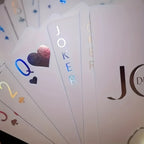 Jeu de Cartes Lumineux pour Soirées et Cadeaux - Carton Résistant, Idéal pour Noël et Fêtes
