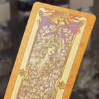 Jeu de Cartes Divers (56 cartes) - Magical Girl Sakuraguro Lang - Cartes d'Anniversaire 25e Anniversaire - Jeu Romantique - Tarot Artistique, Matériau Papier Premium, Jeu de Stratégie