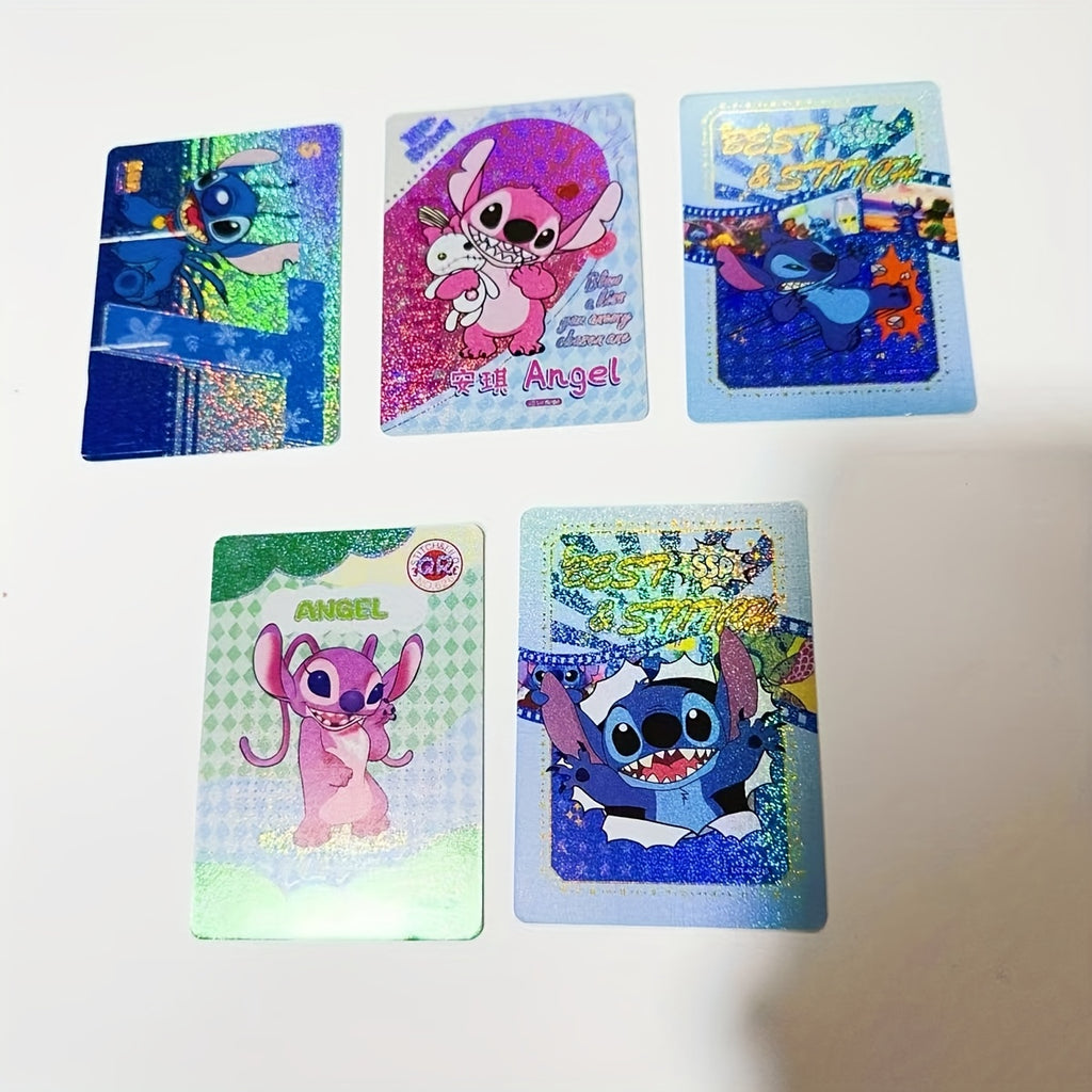 Un ensemble de 32 cartes collectibles mettant en scène le personnage Disney Stitch, ces cartes rares et vibrantes sont parfaites pour les collectionneurs et les fans sans distinction.