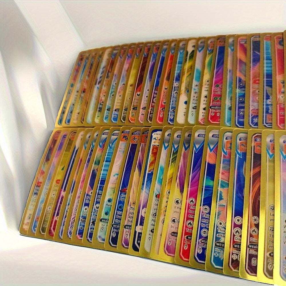 55 cartes de collection 3D colorées Anime Cartoon PVC, couleurs colorées, pour échange de cartes de collection d'anniversaire, de remise de diplôme, de Noël, d'Halloween, de cadeaux de Thanksgiving (boîte de motif coloré aléatoire envoyée)