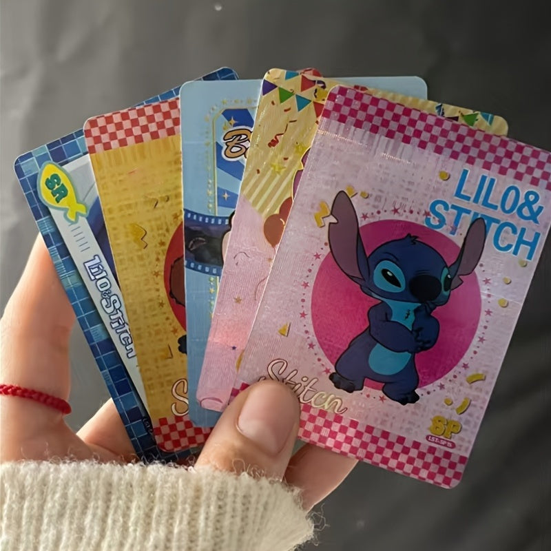 Un ensemble de 32 cartes collectibles mettant en scène le personnage Disney Stitch, ces cartes rares et vibrantes sont parfaites pour les collectionneurs et les fans sans distinction.