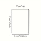 55pcs\u002Fboîte Cartes de Poker Exquises Style Magique Rétro Sombre Mystérieux, Jeu de Cartes Multijoueur, Relaxation, Divertissement, Utilisation de Fête, Décoration de Scrapbook