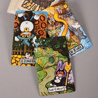 KEPNOY Cat Star Tales Tarot Deck, 78 cartes de taille standard, cartes de fortune en papier pour les jeux de fête, Halloween, Thanksgiving, cadeau de Noël, illustrations enchantantes