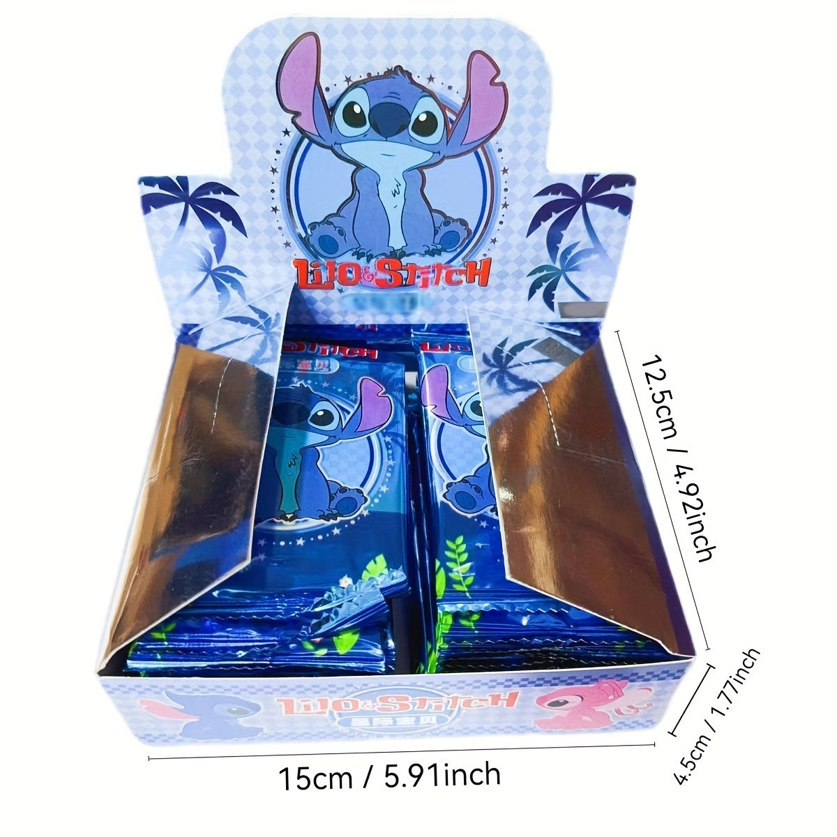 2\u002F10\u002F20\u002F32 cartes à collectionner Disney Stitch, cartes rares et colorées pour collectionneurs et fans