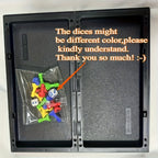 Ensemble de jeu de ludo d'échecs magnétique 9.84X9.84 pouces avec 16 pièces, 2 dés et un plateau \u002F Ludo quatre couleurs d'échecs FUN divertissement sport de fête de rassemblement famille amis événement portable pliable