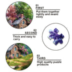 1000 pièces Puzzle avec des scènes artistiques, Décoration murale artistique pour les passionnés de bricolage, Parfait pour décorer les salons et les bureaux, Et un excellent cadeau pour Noël, Nouvel An et Pâques.