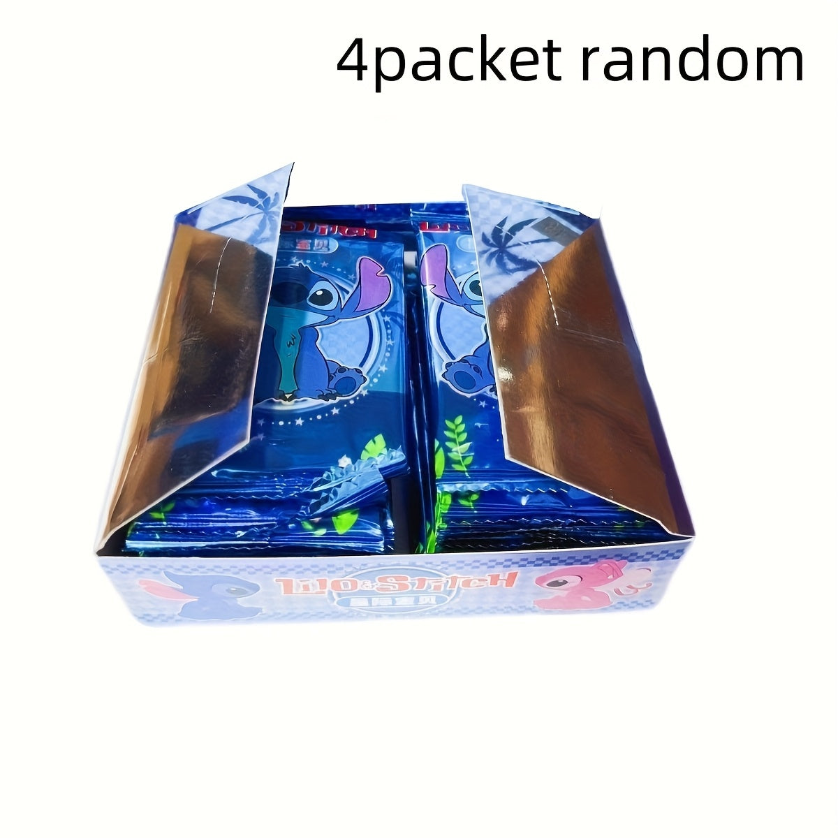 Un Ensemble de 32 Cartes de Collection Représentant le Personnage Disney Stitch, Ces Cartes Rares et Colorées Sont Parfaites pour les Collectionneurs et les Fans