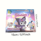 Sanrio 32-Pack Collectible Trading Cards Set, Featuring Hello Kitty, for My Melody, for Pompompurin, Vibrant & Glossy, Perfect for Collectors & Fans, Major Material: Paper