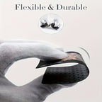 1 jeu de Cartes à Jouer en Feuille d'Or Noir Étanche - Ensemble de Jeux de Cartes de Table en Plastique Résistant