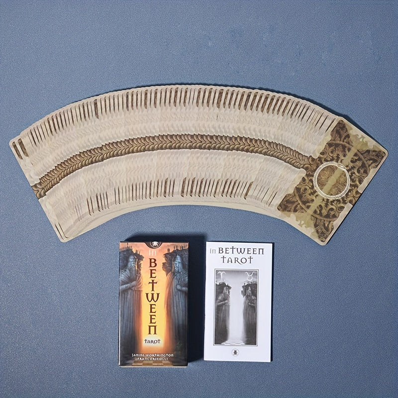 KEPNOY Tarot 78 Cartes - Jeu de Divination et Fête avec Art Mystique, Couleurs Variées - Cadeau Idéal pour Halloween, Thanksgiving ou Noël - Cartes de Haute Qualité