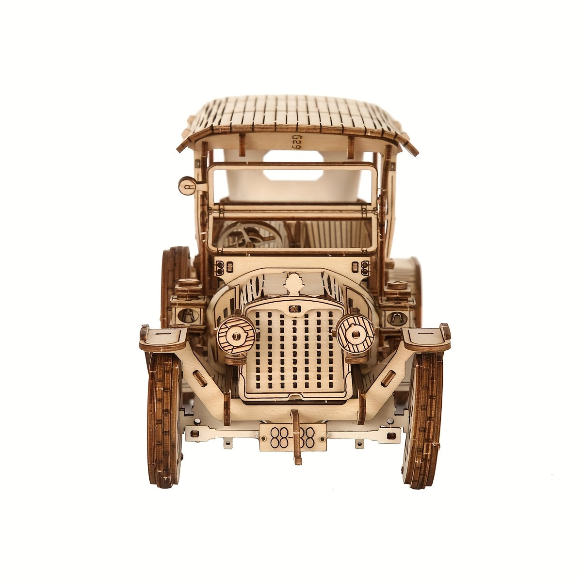 Kit de voiture et camion en bois pour puzzle stéréo 3D - Puzzle en bois 3D pour adultes à construire - Kit de modèle mécanique en bois pour adultes