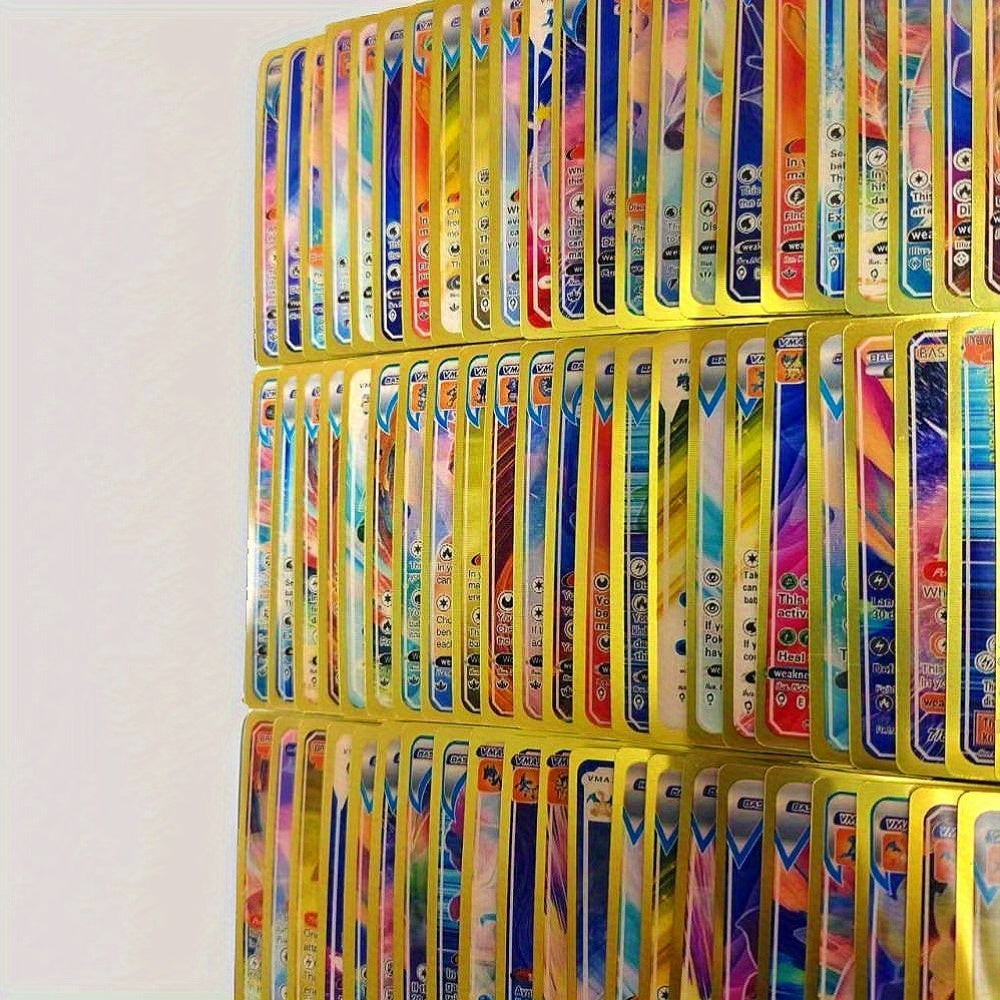 55 cartes de collection 3D colorées Anime Cartoon PVC, couleurs colorées, pour échange de cartes de collection d'anniversaire, de remise de diplôme, de Noël, d'Halloween, de cadeaux de Thanksgiving (boîte de motif coloré aléatoire envoyée)