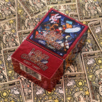 Cartes de Tarot Fantaisie KEPNOY Amour & Courage - Édition Standard de 78 Cartes pour Divination, Jeu de Fête et Prédiction de l'Avenir - Cadeau Idéal pour Halloween, Noël, Thanksgiving