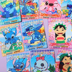 Disney 288pcs\u002FBoîte Cartes à Collectionner Stitch Étoile - Jeu de Cartes Créatives et Amusantes en Anglais